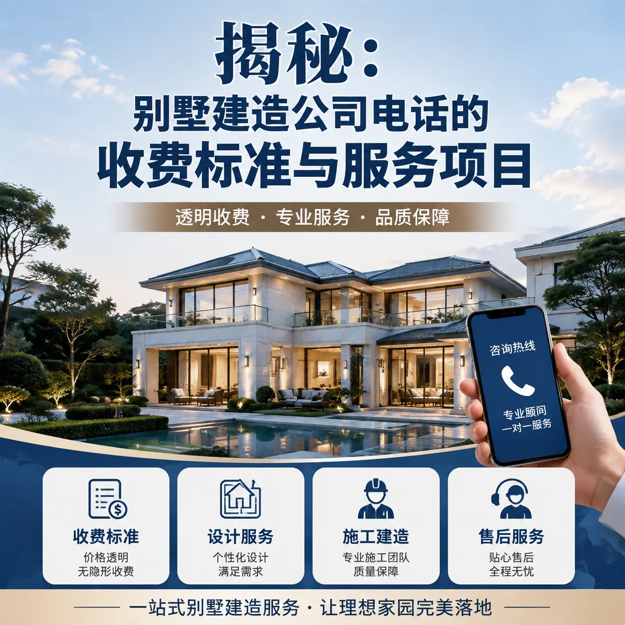 揭秘：息烽别墅建造公司电话的收费标准与服务项目