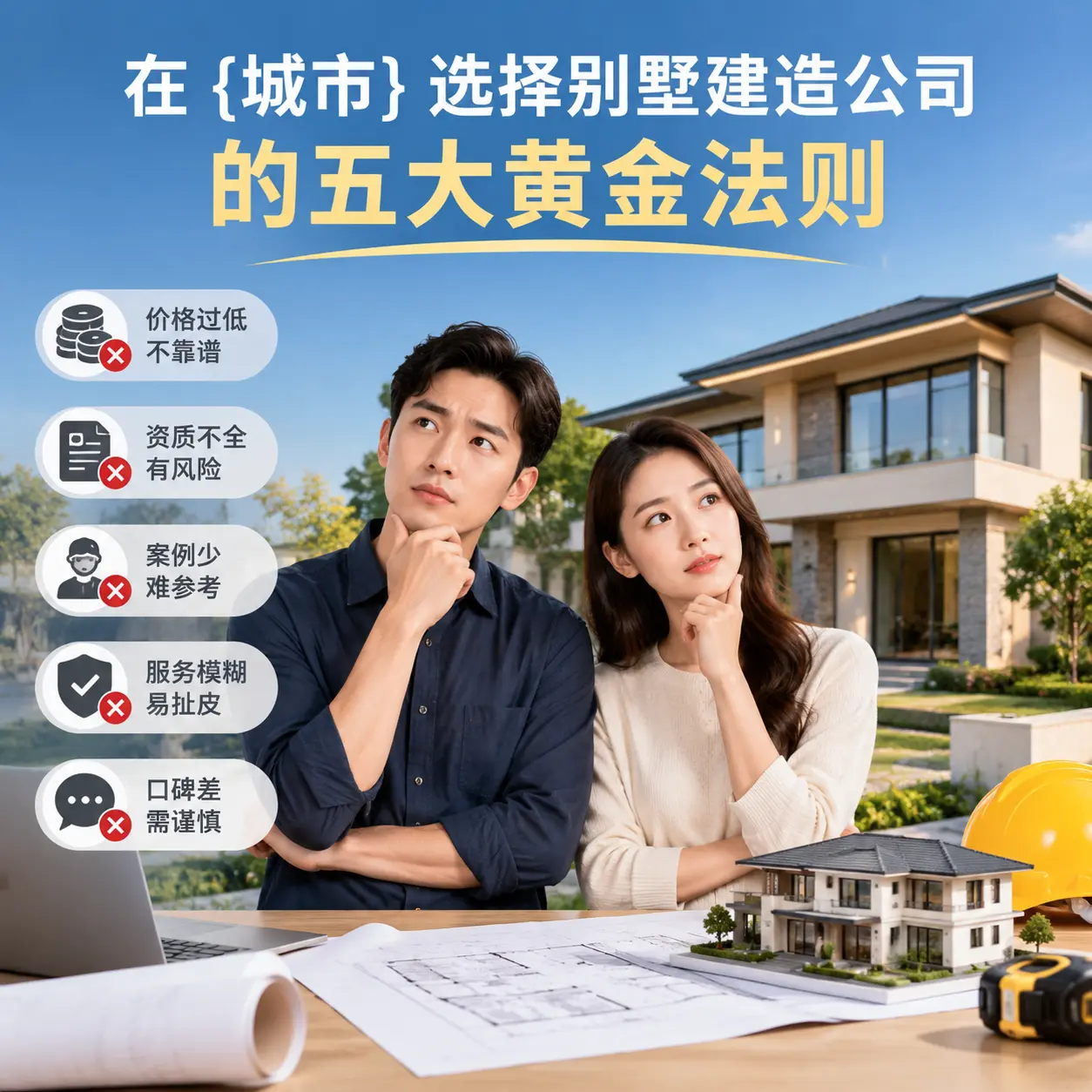 在 息烽 选择别墅建造公司的五大黄金法则
