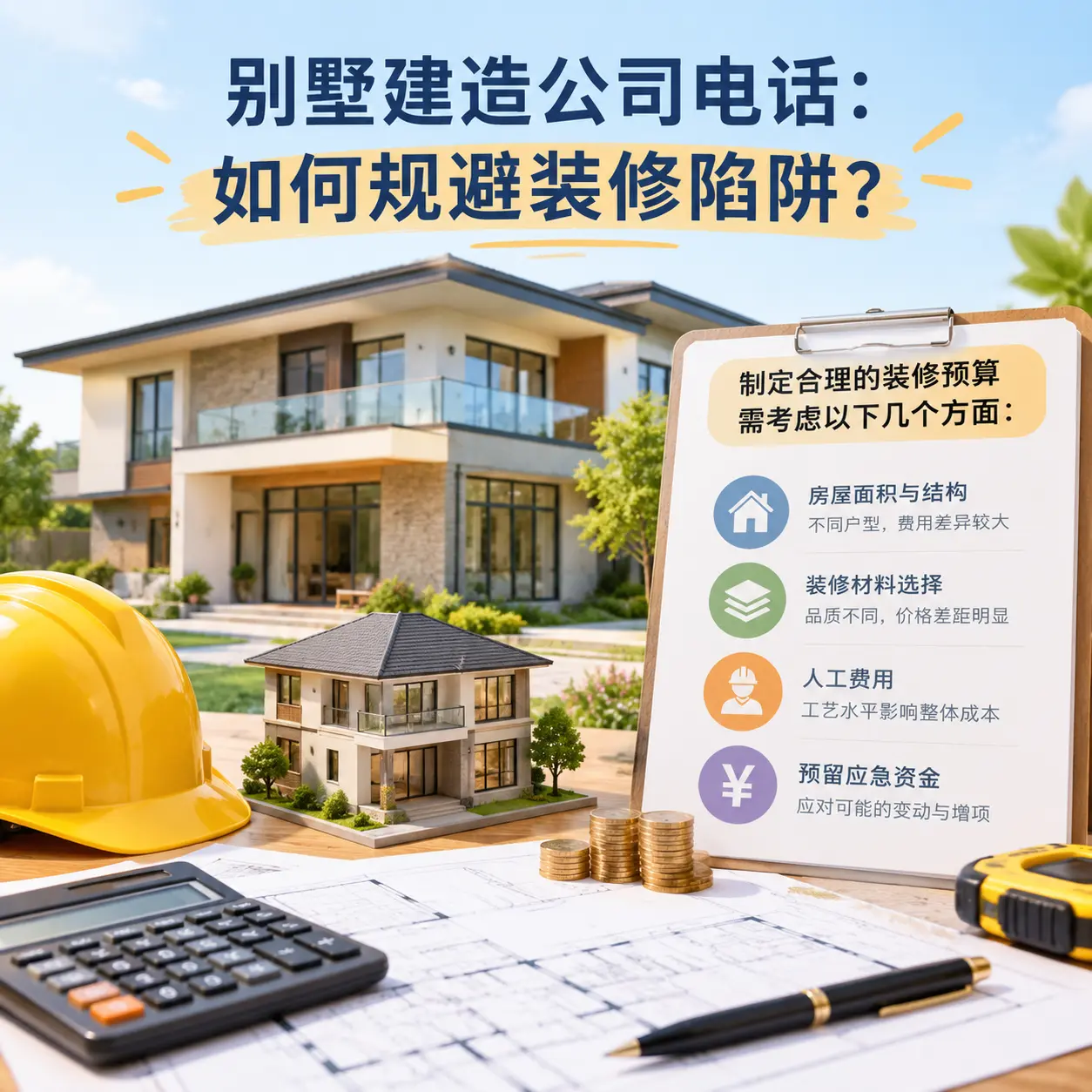 别墅建造公司电话:如何规避装修陷阱?