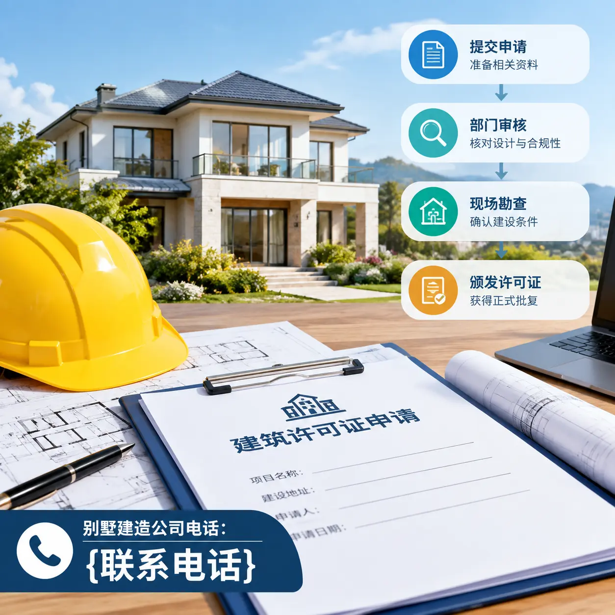 别墅建造公司电话:在息烽建造前的准备工作