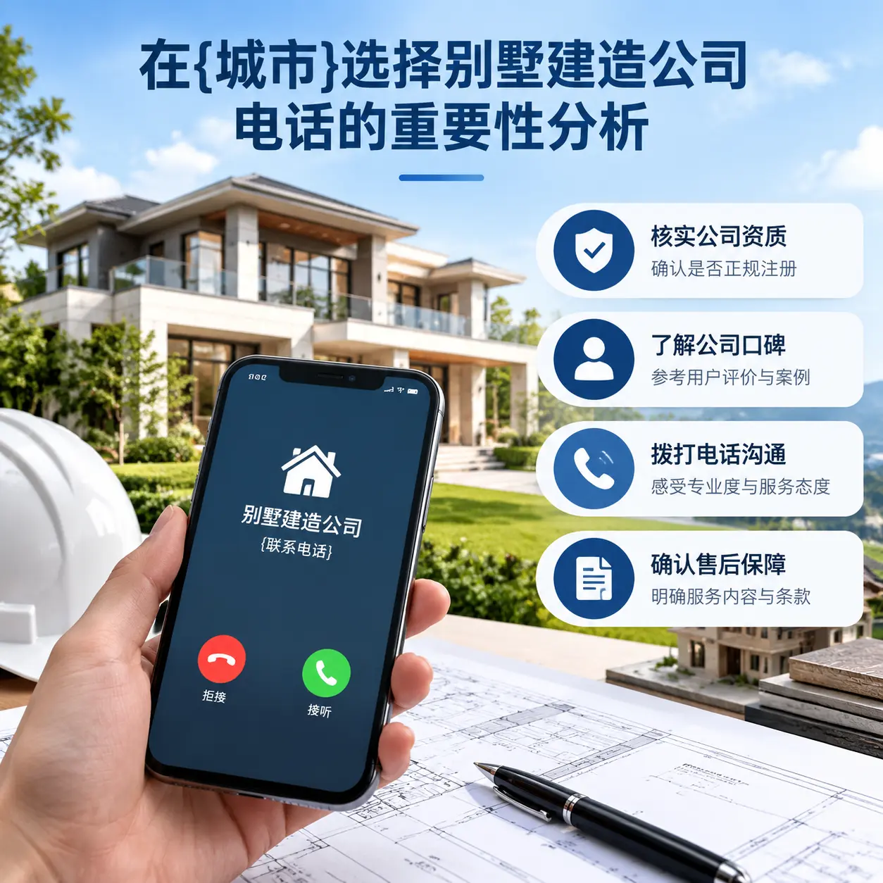 在息烽选择别墅建造公司电话的重要性分析